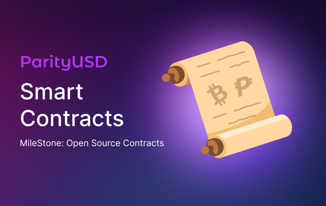 Milestone: ParityUSD Smart Contracts Now Open-Source